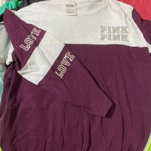 💕 VS PINK Blingy 3/4 Sleeve